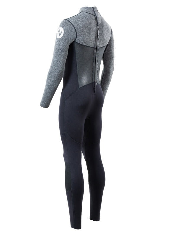 Two Bare Feet Thunderclap Pro 3/2mm Mens Wetsuit (Black/Delta Grey)