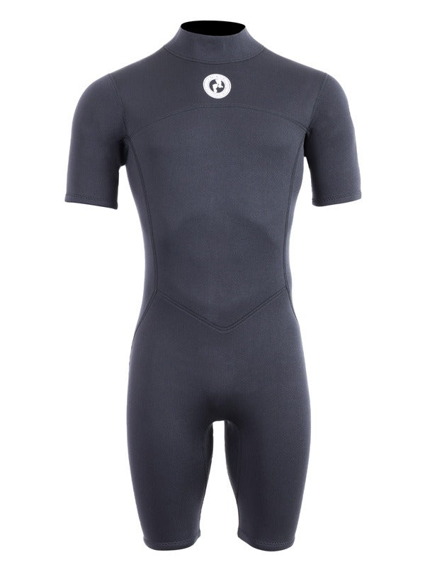 Two Bare Feet Thunderclap 2.5mm Mens Shorty Wetsuit (Black)