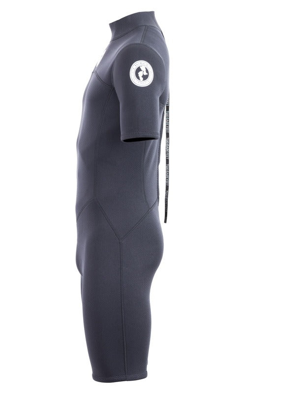 Two Bare Feet Thunderclap 2.5mm Mens Shorty Wetsuit (Black)