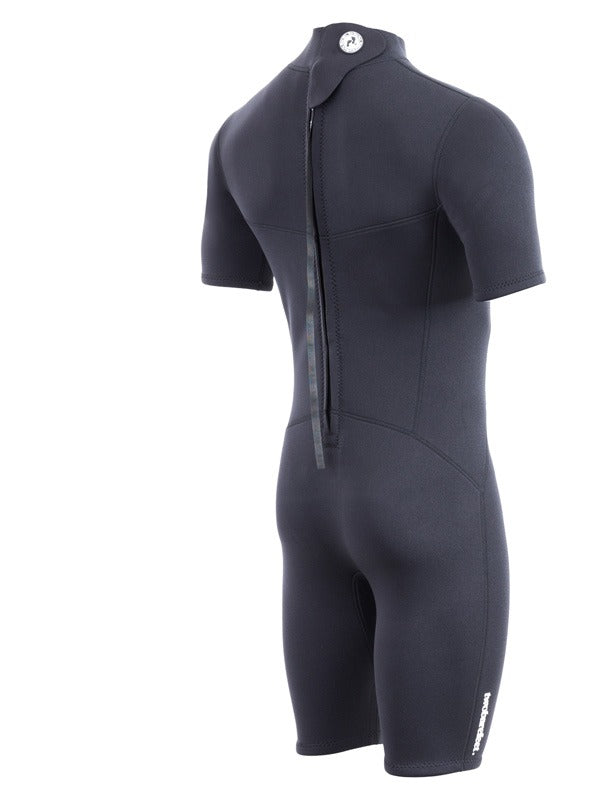 Two Bare Feet Thunderclap 2.5mm Mens Shorty Wetsuit (Black)