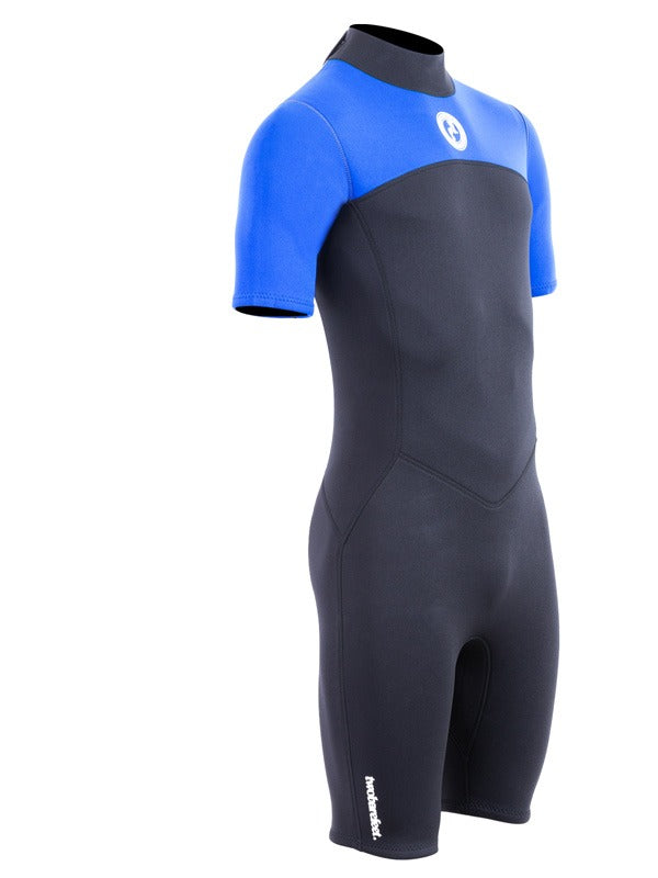 Two Bare Feet Thunderclap 2.5mm Mens Shorty Wetsuit (Blue / Black)