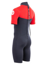 Two Bare Feet Thunderclap 2.5mm Mens Shorty Wetsuit (Red / Black)
