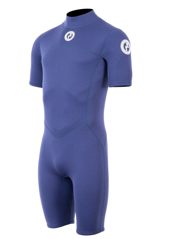 Two Bare Feet Thunderclap 2.5mm Mens Shorty Wetsuit (Navy)