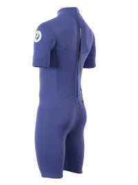 Two Bare Feet Thunderclap 2.5mm Mens Shorty Wetsuit (Navy)