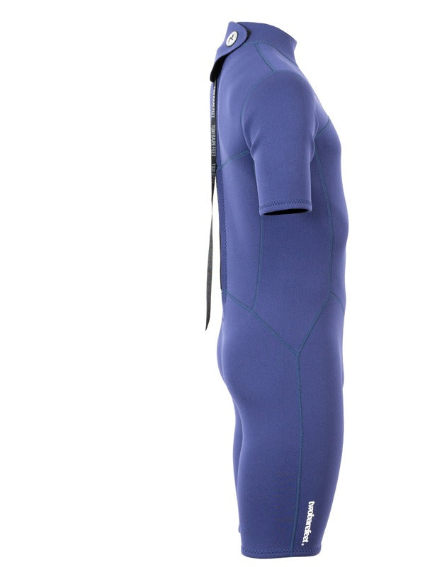 Two Bare Feet Thunderclap 2.5mm Mens Shorty Wetsuit (Navy)