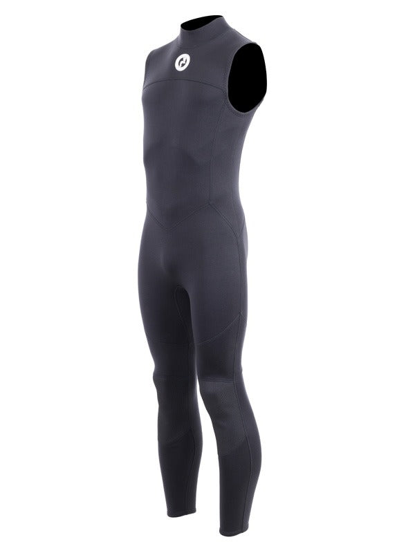 Two Bare Feet Thunderclap 2.5mm Mens Sleeveless Wetsuit (Black)
