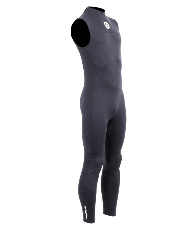 Two Bare Feet Thunderclap 2.5mm Mens Sleeveless Wetsuit (Black)