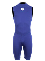 Two Bare Feet Thunderclap 2.5mm Mens Sleeveless Shorty Wetsuit (Navy)