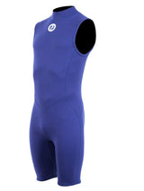 Two Bare Feet Thunderclap 2.5mm Mens Sleeveless Shorty Wetsuit (Navy)