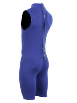 Two Bare Feet Thunderclap 2.5mm Mens Sleeveless Shorty Wetsuit (Navy)