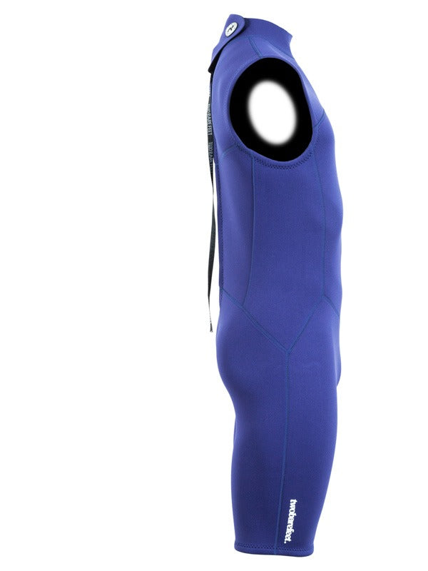 Two Bare Feet Thunderclap 2.5mm Mens Sleeveless Shorty Wetsuit (Navy)
