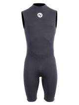 Two Bare Feet Thunderclap 2.5mm Mens Sleeveless Shorty Wetsuit (Black)