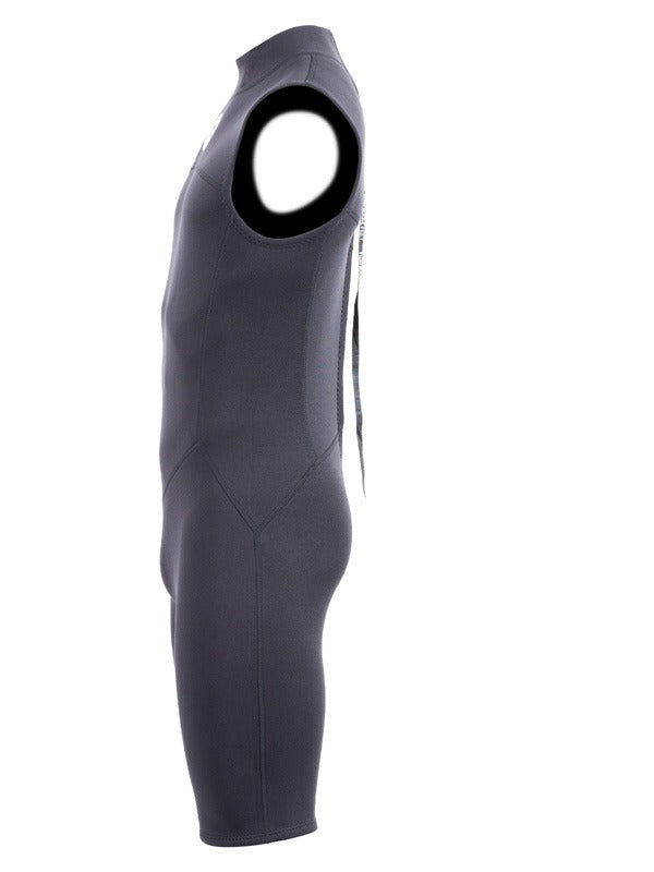 Two Bare Feet Thunderclap 2.5mm Mens Sleeveless Shorty Wetsuit (Black)