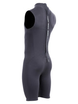 Two Bare Feet Thunderclap 2.5mm Mens Sleeveless Shorty Wetsuit (Black)