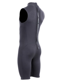 Two Bare Feet Thunderclap 2.5mm Mens Sleeveless Shorty Wetsuit (Black)