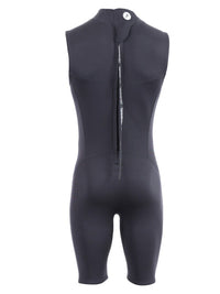 Two Bare Feet Thunderclap 2.5mm Mens Sleeveless Shorty Wetsuit (Black)