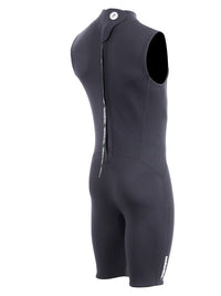 Two Bare Feet Thunderclap 2.5mm Mens Sleeveless Shorty Wetsuit (Black)