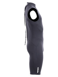 Two Bare Feet Thunderclap 2.5mm Mens Sleeveless Shorty Wetsuit (Black)