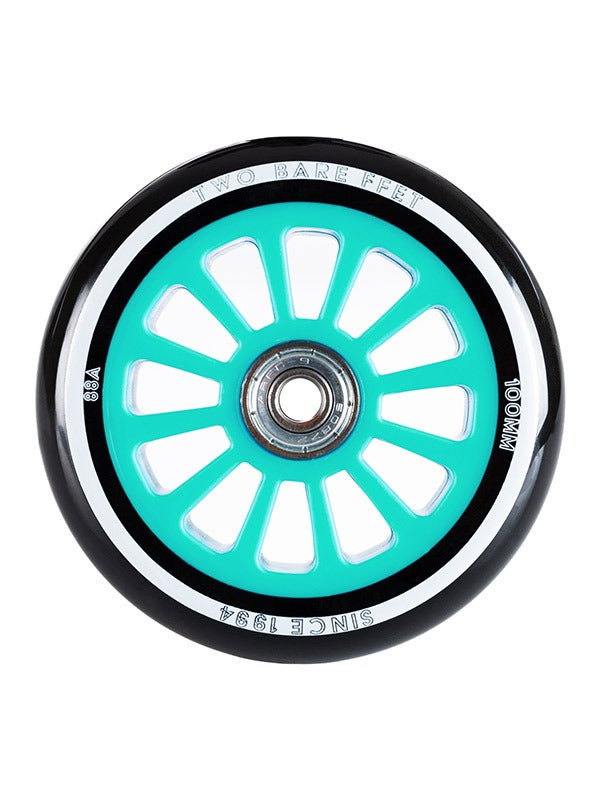 TBF Pro Series Scooter Wheels Pair Set (Mint)