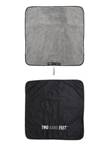 Two Bare Feet Weatherproof Changing Robe with Changing Mat (Navy/Grey)