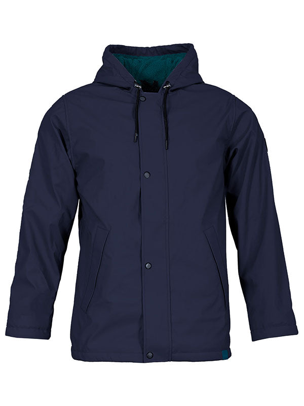Elemental Waterproof Lightweight Jacket (Navy/Sea Green)