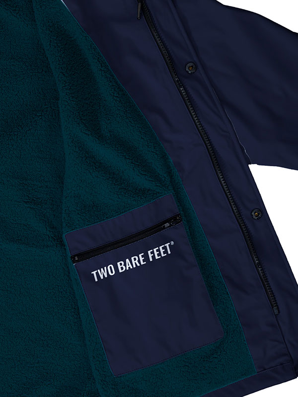 Elemental Waterproof Lightweight Jacket (Navy/Sea Green)