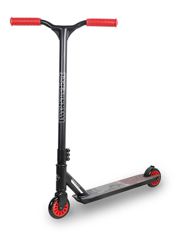 Two Bare Feet Cipher Model Stunt Scooter (Black/Red)