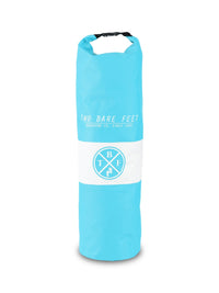 Two Bare Feet 30 Litre Waterproof Dry Bag / Inflatable Bodyboard Carry Bag (Bright Aqua)