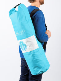 Two Bare Feet 30 Litre Waterproof Dry Bag / Inflatable Bodyboard Carry Bag (Aqua)