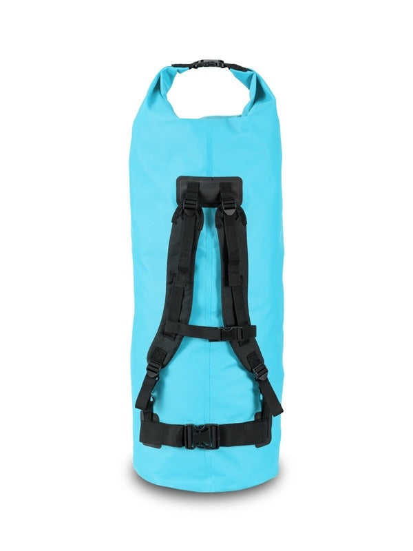 Two Bare Feet 60 Litre Waterproof Dry Bag / Inflatable Surfboard Carry Bag (Bright Aqua)