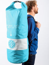Two Bare Feet 60 Litre Waterproof Dry Bag / Inflatable Surfboard Carry Bag (Aqua)