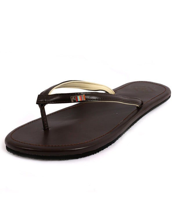 Two Bare Feet Olivia Ladies Sandals (Brown / Brown)