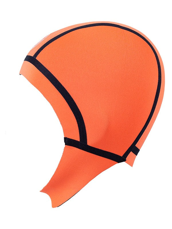 Two Bare Feet 2.5mm Neoprene Cold Water Chinstrap Swim Cap (Orange)