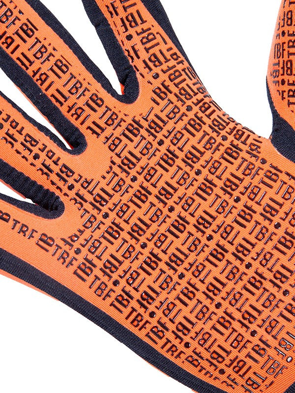 Two Bare Feet 2.5mm Neoprene Cold Water Long Cuff Swim Gloves (Orange)