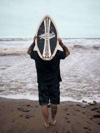 Two Bare Feet Original Boarding Co 41" Skimboard (Black)