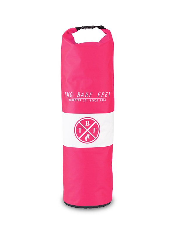 Two Bare Feet 30 Litre Waterproof Dry Bag / Inflatable Bodyboard Carry Bag (Pink)
