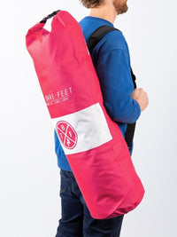Two Bare Feet 30 Litre Waterproof Dry Bag / Inflatable Bodyboard Carry Bag (Pink)