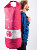 Two Bare Feet 60 Litre Waterproof Dry Bag / Inflatable Surfboard Carry Bag (Pink)