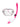 Pro Dive Series Silicone Dry Top Snorkel & Mask Set 3 (Pink)