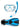 Pro Dive Series Silicone Mask, Dry Top Snorkel & F70 Fins 3 Piece Set 3 (Aqua)