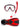 Pro Dive Series Silicone Mask, Dry Top Snorkel & F70 Fins 3 Piece Set 2 (Red)