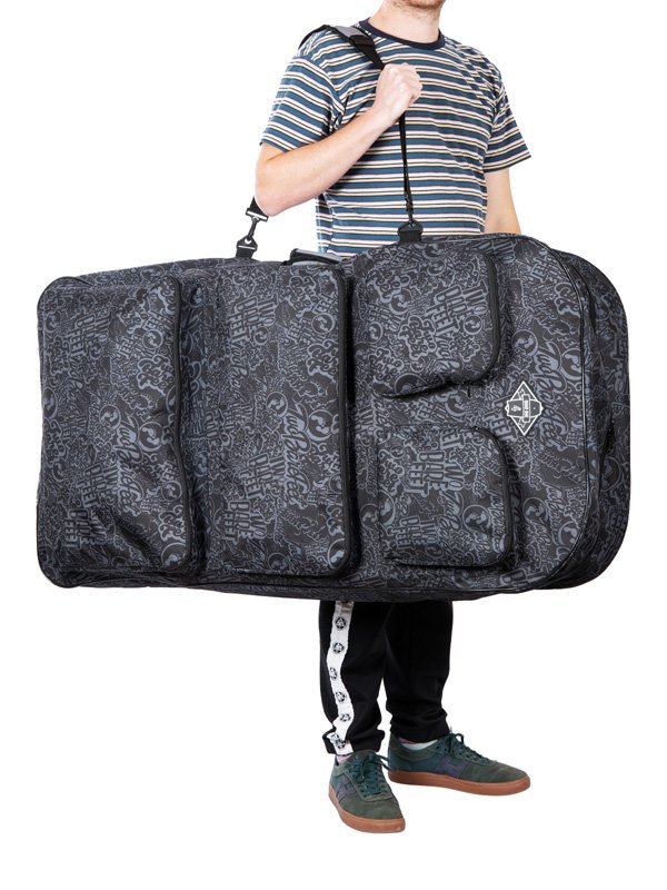 44" Quad Bodyboard Bag (Grey Classic Pattern)