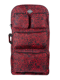 44" Quad Bodyboard Bag (Red Classic Pattern)