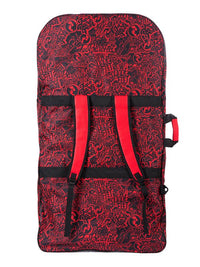 44" Quad Bodyboard Bag (Red Classic Pattern)