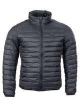 Two Bare Feet Quilted Down Jacket (Black)