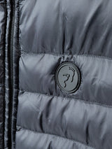 Two Bare Feet Quilted Down Jacket (Black)