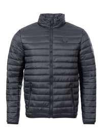 Two Bare Feet Quilted Puffer Jacket (Black)
