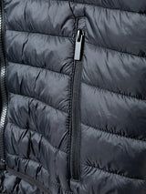 Two Bare Feet Quilted Puffer Jacket (Black)