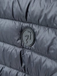 Two Bare Feet Quilted Puffer Jacket (Black)