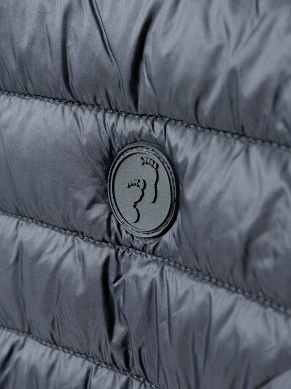 Two Bare Feet Quilted Puffer Jacket (Black)